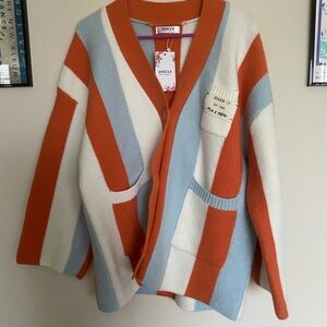 Jascls Stripe Cardigan